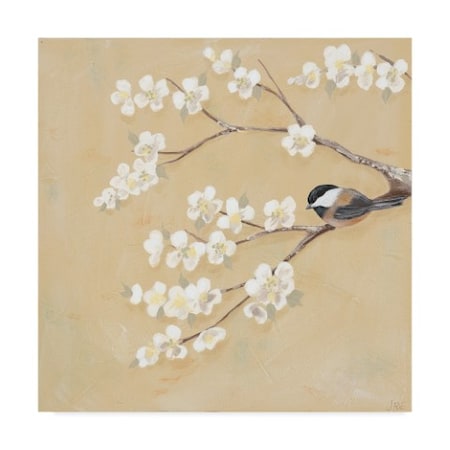 Jade Reynolds 'Sweet Birds I' Canvas Art,14x14